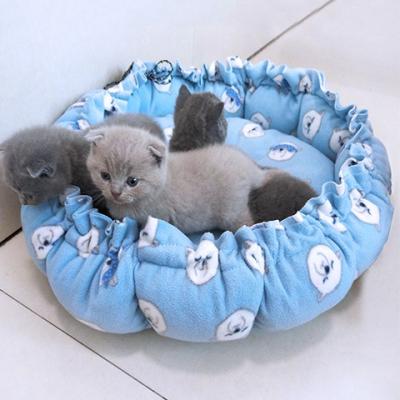 China Wholesale Custom Breathable Sofa Bed Heating Dual Use Double Sided Pet Beds Accessories Dog Cat Nest Pet Nest Mat for sale