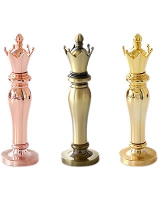 China Retro Crown Metal Handle Gold Rose Gold Wax Bronze Seal for sale