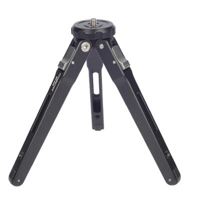 China Portable Compact Desktop Macro Mini Tripod Small Digital Camera Tripod Table Stand for Camera Smartphone Vlogging Live Stream Tiktok Gopro for sale