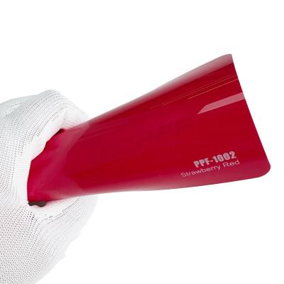 China PPF-1002 Strawberry Red Colour, 8mil Colour Change Paint Protection Film for sale