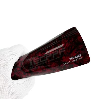 China automotive Small Forged Red Paint Protection Film 8mil Rock Chip Protection ppf film for car for sale