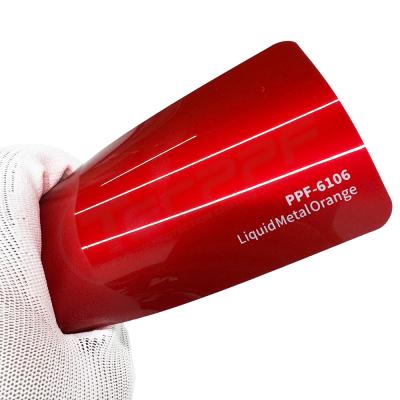 China PPF-6106 Liquid Metal Orange Paint Protection Film Ppf UV Protective for sale