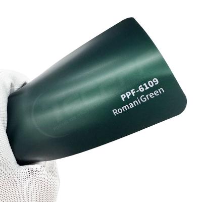 China PPF-6109 Romani Green Eco Friendly Car Color Protection Film for sale