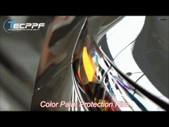 ppf-1606 liquid sliver colour, 8mil colour change paint protection film