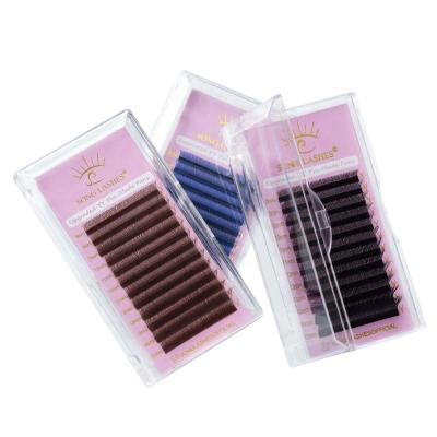 China Natural Soft YY Lashes Natural Silk Eyelash Extension Tapered Eyelash Extensions for sale