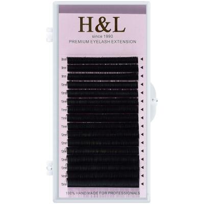 China Wholesale Matte Black Korean PBT Long Pure Natural Eyelash Extensions Super Soft Fan Automatic Easy Lashes for sale