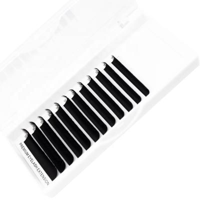 China Natural High Quality Long Song Lash Eyelash Extension Slot Tilts Ellipse Flat Root Soft Lashes Different for sale