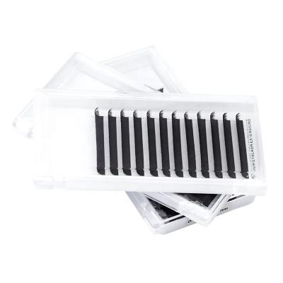 China Natural High Quality Long Song Lashes Super Soft Root Ellipse Eyelash Extension Double Lashes Tips for sale