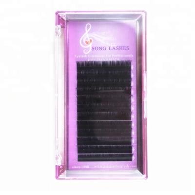 China Three different lengths mixed in one line eyelash extension wholesale private volume whip 3D 6D 9D for sale