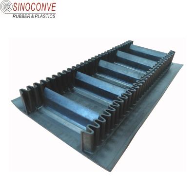 China acid/alkali 800mm width cold resistant 9mm black ep rubber conveyor belt for sale