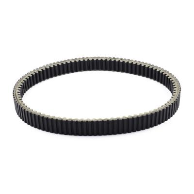 China Nonstandard Black Rubber Motorcycle Transmission Belt with Standard or Nonstandard for sale