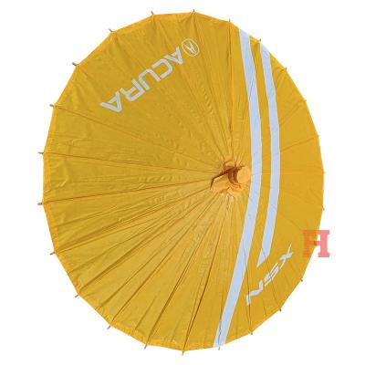 China Ancient Traditional Cloth Payung Chinese Culture Paper Parasol for sale