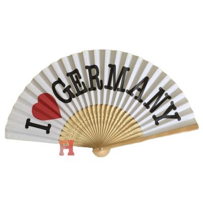 China Best Selling Praise Chinese Japanese Japanese Bamboo Large Folding Color Europe Plain Hand Craft Fan Paper Fans for sale