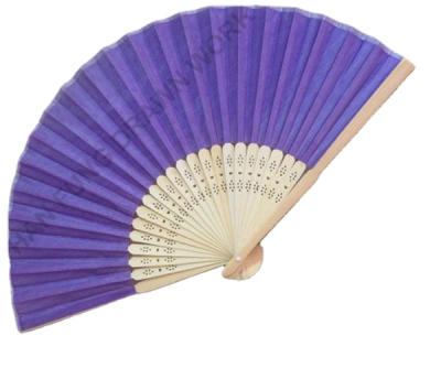 China Custom Made Japanese Wedding Favors Fabric Folding Style Wedding Souvenir Fans for sale