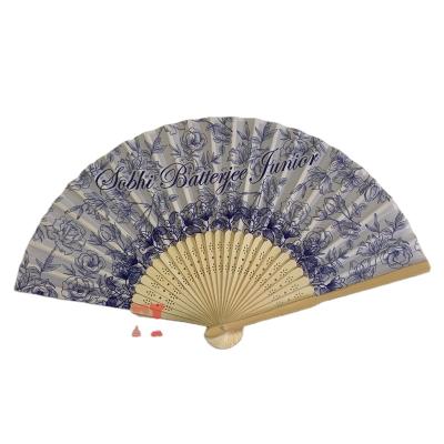 China Europe Customized Printing Low Price Folding Fan Hand Bamboo for sale