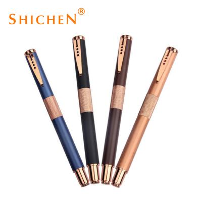 China office & School Promotional Pen good quality exporting elegant rose gold metal ball pen for business gift for sale