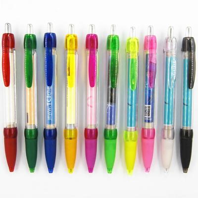 China Promotional Pen Gift Pull Out Promotion Pen With Roll Out Paper LOGO Flag Gift Message Banner Custom Pen for sale