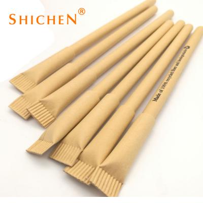 China Cheap Eco-friendly Promotional Paper Pen Best Selling Eco-friendly Promotional Paper Pen With Good Contact Ballpoint Pens for sale