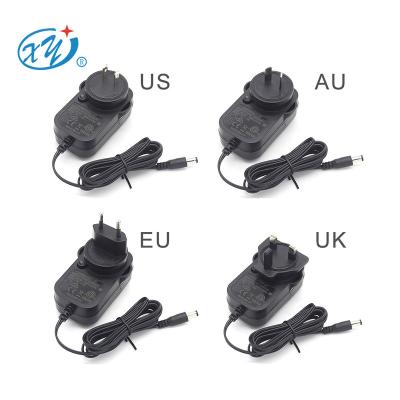 China LED Strip Light Multiple Plugs Interchangeable Adapters 5v 12v 24v 1a 2a 3a 4a Power Adapter For Global Market for sale