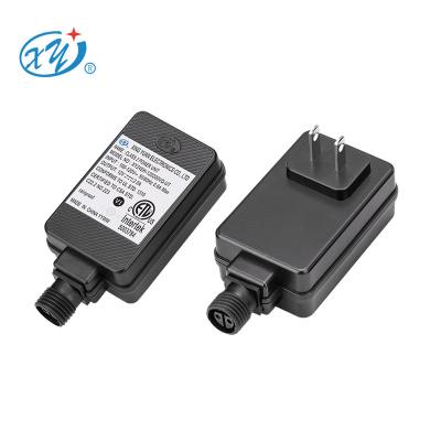 China LED Strip Factory OME Logo USA Wall Mount 12v 2a DC Adapter Rainproof AC Adapter Power Supply For Outdoor Use for sale