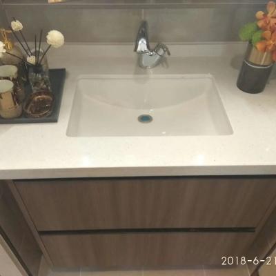 China Hot Selling Polished Artificial Marble Vanity Tops / Cut To Size Products for sale