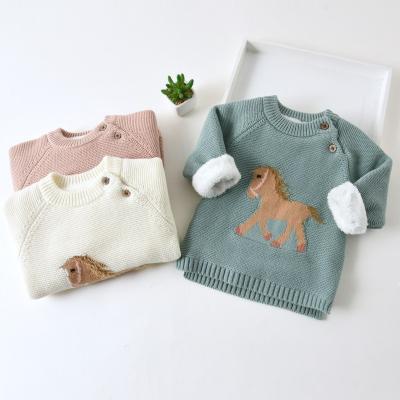 China Other Unicorn Sweaters Super Soft Children Girls Winter Sweater Toddler Cardigan Infant Sweaters For Girl Boys for sale