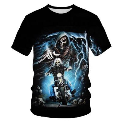 China Custom Streetwear Old School Vintage Anti-Pilling Short Sleeve T-Shirt Oversized Clothes for sale