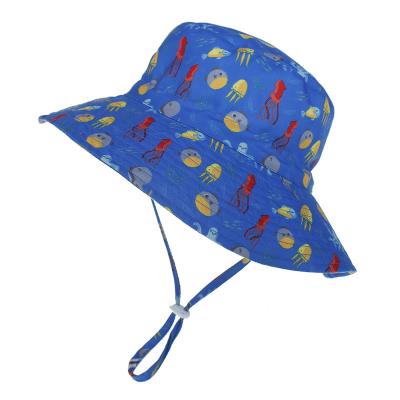 China Imitate Animal RTS Kids Bucket Hats Sun Shade Sunshade High Quality Summer Beach UV Protection Hat Wide Brim Hat For Kids for sale