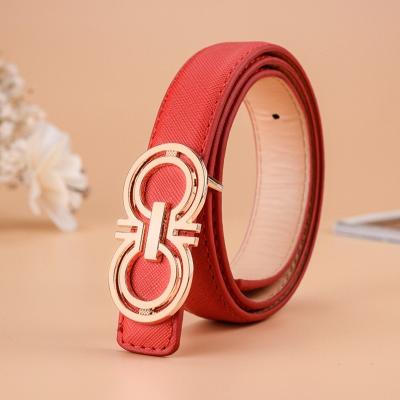 China Cute ALLOY Kids Faux Leather Belt Kids Belts For Girls Solid Belt for sale