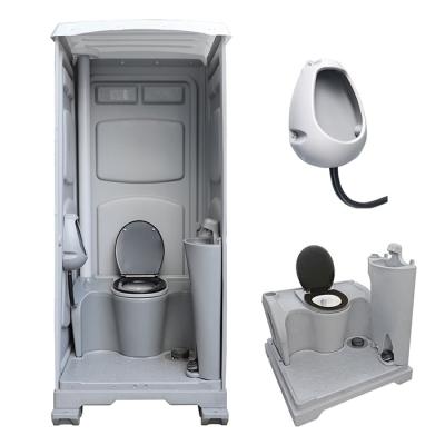 China Modern mobile prefab HDPE toilet WC chemical cubicle portable composting mobile toilet for construction for sale for sale