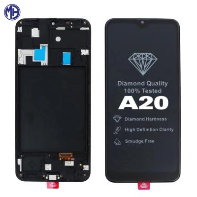 China For MOBILE Galaxy A20 a20 LCD Screen Replacement For SAMSUNG A20 With View 100% Tested for sale