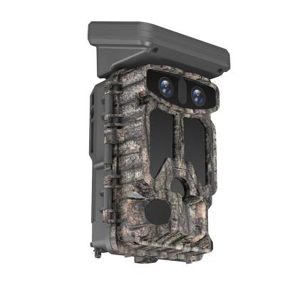 China Recording Function Infrared Digital Radio Hunting Camera 4K In Dual Lens Night Vision Wildlife Surveillance Camera for sale