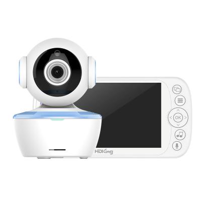 China NIGHT VISION 5 Inch HD LCD Nanny Wireless Mini Security Camera Two Way Intercom WIFI Night Vision Baby Monitor for sale