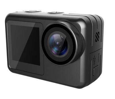 China About New Launch 2019 16MP Dual Screen 2 inch 5 m wide body wifi waterproof Mini Action Camera 4K lens with IR lens for sale