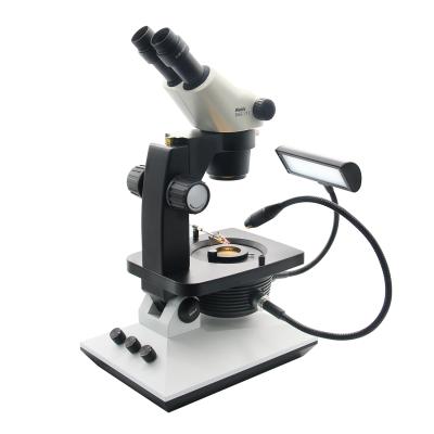 China Fable 10W Oscillating-Optical Arm 7.5-50X Gem BINOCULAR Microscope FGM-R6S-171 435x330x670mm 435x330x670mm for sale