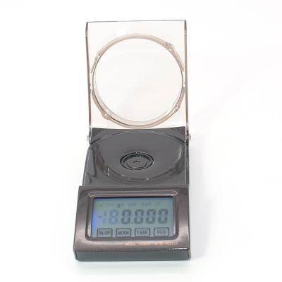 China Portable LCD Digital Jewelry Scale Carat 0.005CT Accuracy Touch Screen Gemological Instrument Gem Scale K100ct/005 for sale