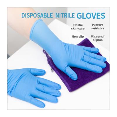 China Maxcare Medical Super Free Pairs Colored Powder Nursing Dental Disposable Machines Evolve Sterile Nitrile Polyethylene Latex Gloves Black for sale