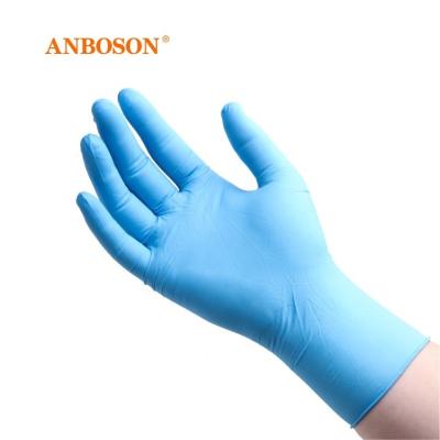 China Luva Nursing Descartavel Non-Powdered Disposable Glove EN 374 Guantes Nitrilo Xs Surgical Gloves Hand Pure Nitrile Gloves 6 Mil for sale