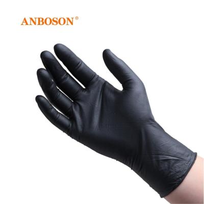 China Non Sterile Hand Nursing Anboson Guantes De Nitrilo Disposable Nitrile Handschuhe Gloves Powder Free Nitrile Gloves for sale