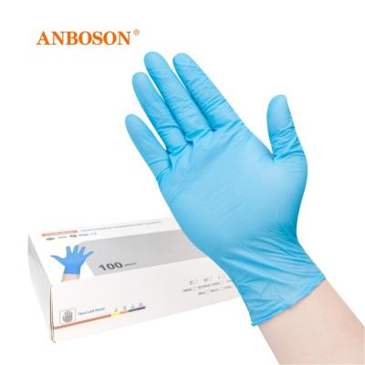 China Monouso netrile Anboson guanti misure m guanti nurse in nitrile guantes grado guantes colores nitrite medical test for sale