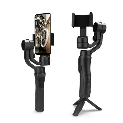 China Hot Selling Selfie Stick F6 Mobile Phone Handheld Stabilizer BT Wireless APP Control Handheld Gimbal Stabilizer 3 Axis Gimbal Stabilizer for sale