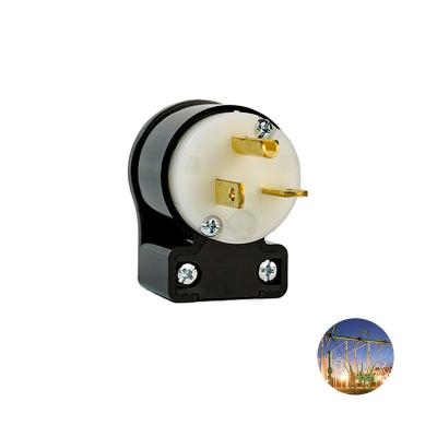 China High quality residential/general purpose NEMA 6-20P 20A 250V rewireable plug for sausage stuffer for sale