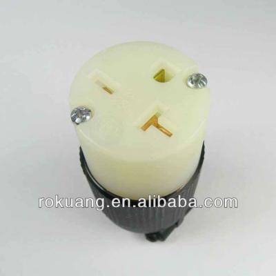 China Industrial NEMA 6-20 20A 250V Edison Connector for sale