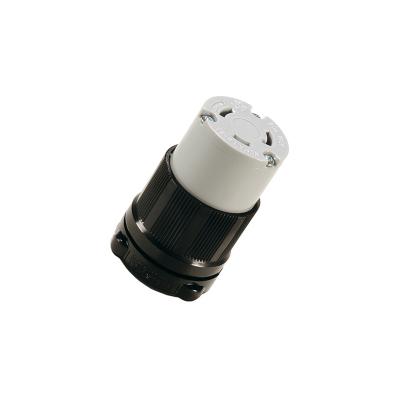 China Industrial 30A 125VAC Grounding Locking Connector NEMA L5-30 for sale