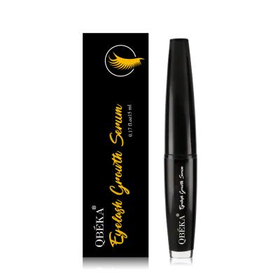 China Customization Natural Eyelash Growth Serum QBEKA Eyelash Wholesale Rapid Effect Best Selling Thickener And Lengthener for sale