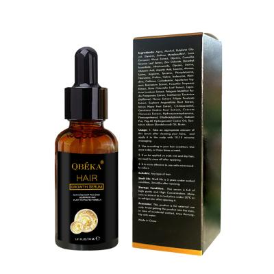 China Customize Fast Effective Hair Growth Serum Regrowth Organic Hair Serum 30ml for sale