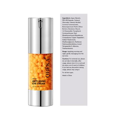 China ODM OEM Service Anti Aging Eye Cream Intensive Volumizing Eye Therapy Cream for sale