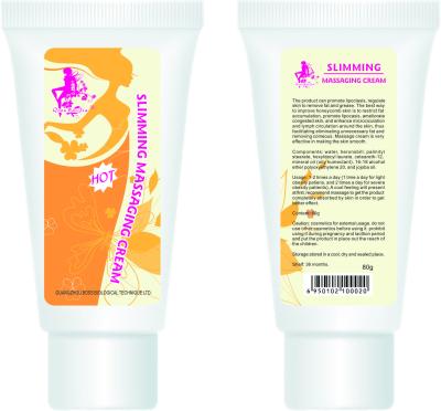 China 100 ml Gewichtsverlies Gel Taille Cellulitis Massage Afslanking Vetverbranding Massage Crème Te koop