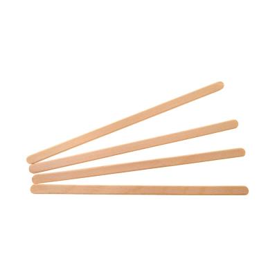 China Wholesale Cheap Sustainable Natural Healthy Single Wrapped Coffee Stirrer Birch Wood Coffee Stirrer for sale