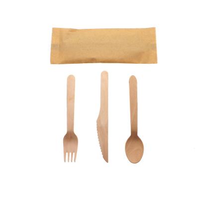 China Disposable Biodegradable Disposable Wooden Tableware For Party for sale